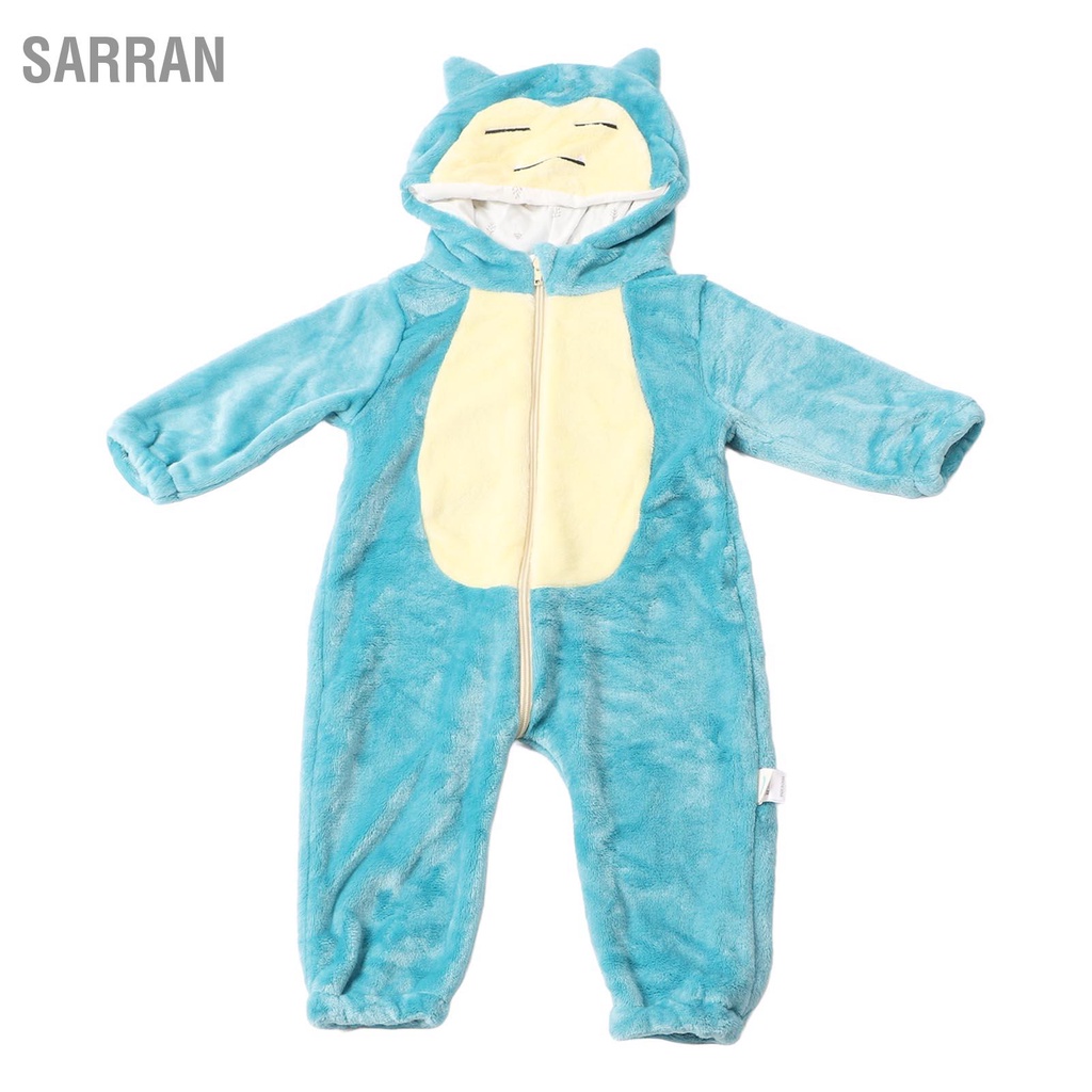 sarran-เด็กชุดบอดี้สูทน่ารักการ์ตูน-hooded-สบายทารก-snowsuit-ชุดสำหรับ-home-sleeping-party-photo