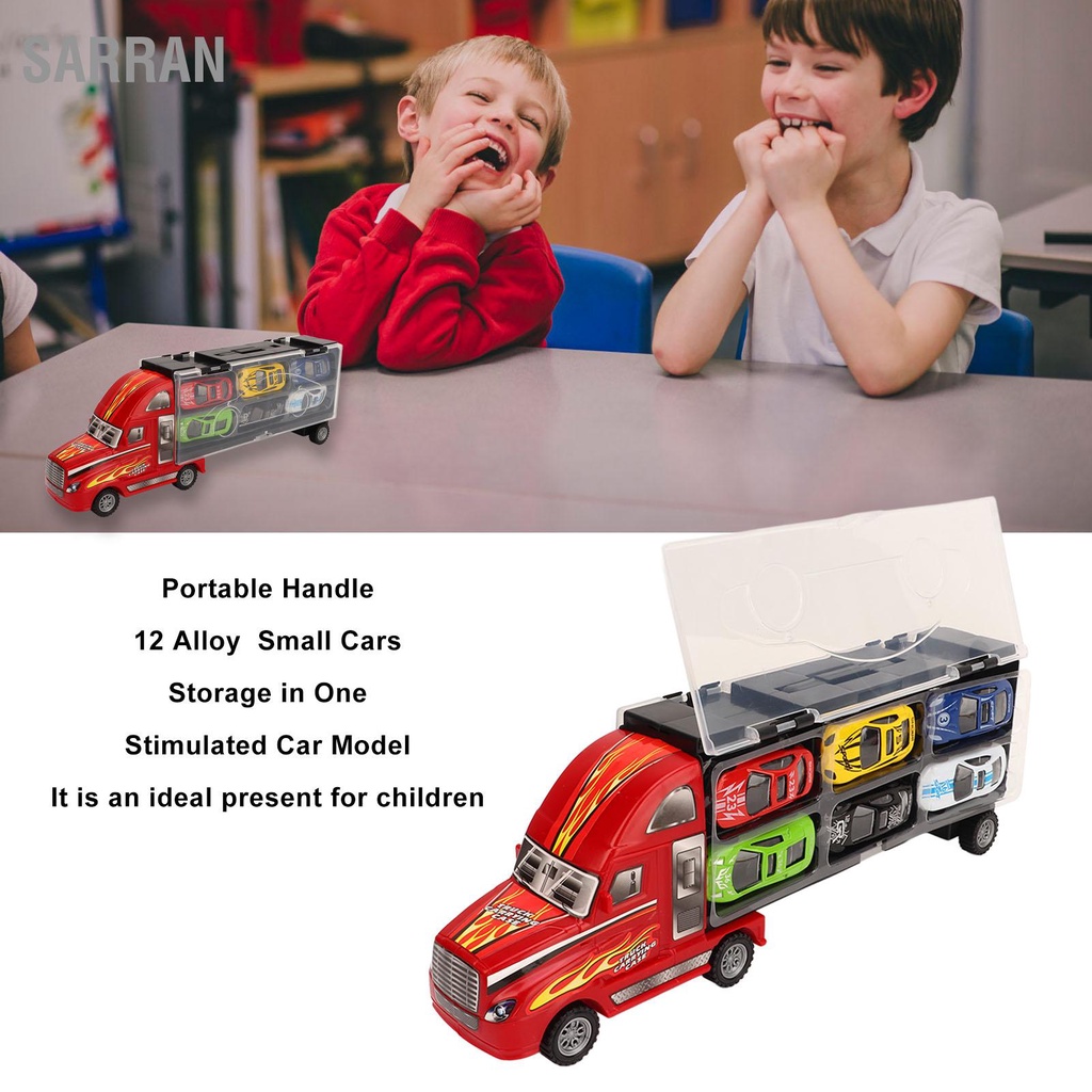 sarran-transport-car-carrier-set-12-vehicles-truck-stimulated-portable-alloy-model-toy-for-kids