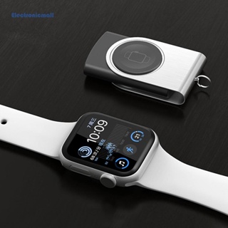 [ElectronicMall01.th] อุปกรณ์ชาร์จไร้สาย USB สําหรับ Apple Watch 8 7 6 5 4 3 SE Galaxy Watch 5 4 3 Mini AirPods Pro 2