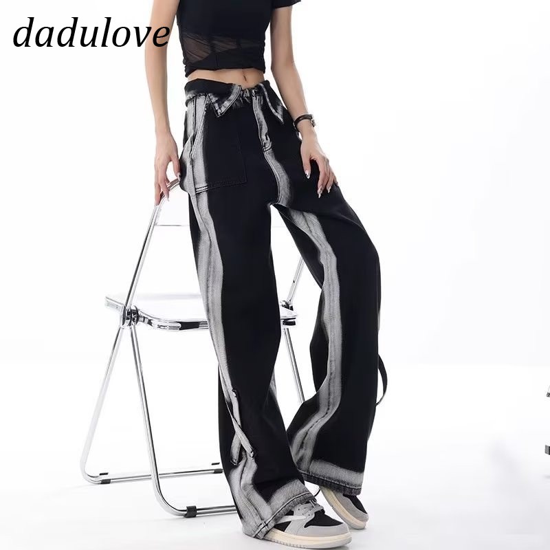 dadulove-new-american-ins-high-street-retro-casual-jeans-niche-high-waist-loose-wide-leg-pants-large-size-trousers