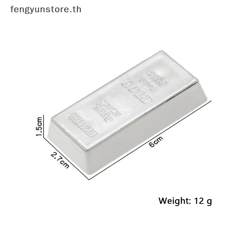 yunstore-อิฐปลอม-สีเงิน-พร็อพของเล่น-พร็อพประตูจําลอง-สําหรับปาร์ตี้โจรสลัด-th