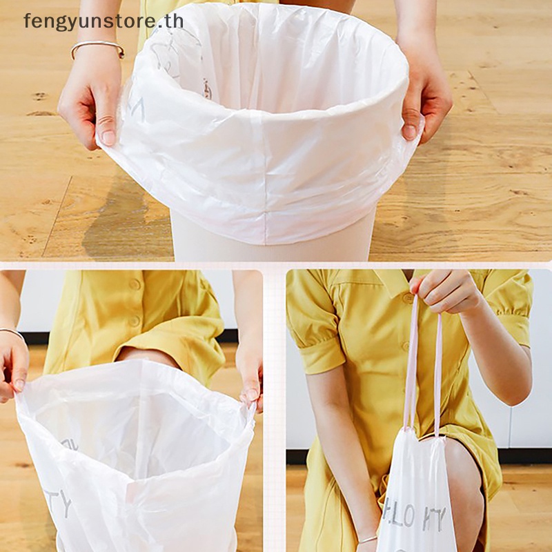 yunstore-ถุงขยะพลาสติก-แบบหนา-ลายการ์ตูน-hello-kittys-แบบพกพา-สําหรับร้านอาหาร-ห้องครัว
