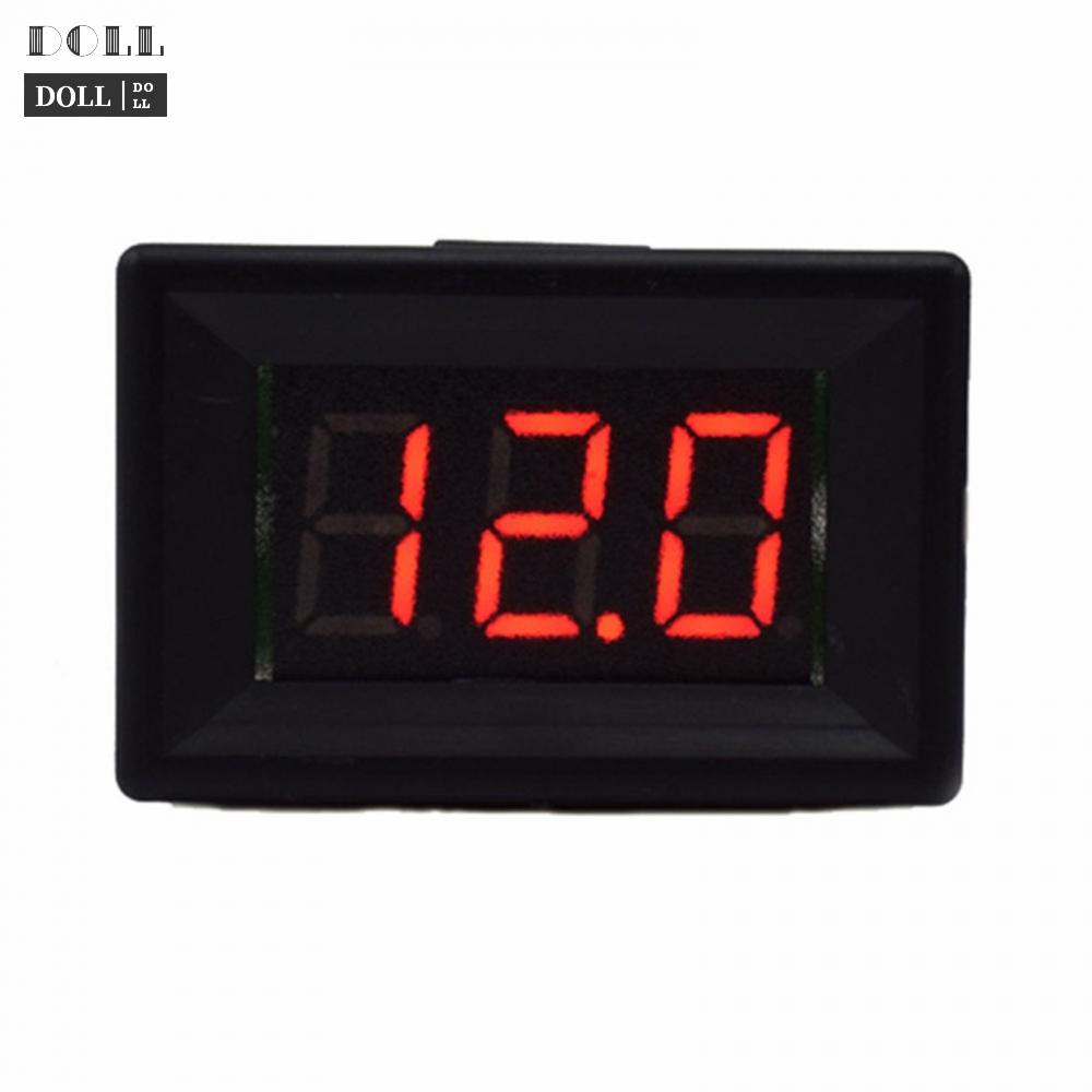24h-shiping-stable-measurement-led-digital-voltmeter-dc-voltage-gauge-red-blue-green
