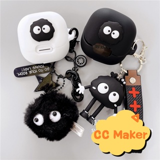 For Anker Soundcore Liberty 4 NC Case Cute Plush Briquette Keychain Pendant Soundcore Life Dot 3i / Note 3i Silicone Soft Case Finger Ring Lanyard Soundcore Liberty 3 Pro Cover