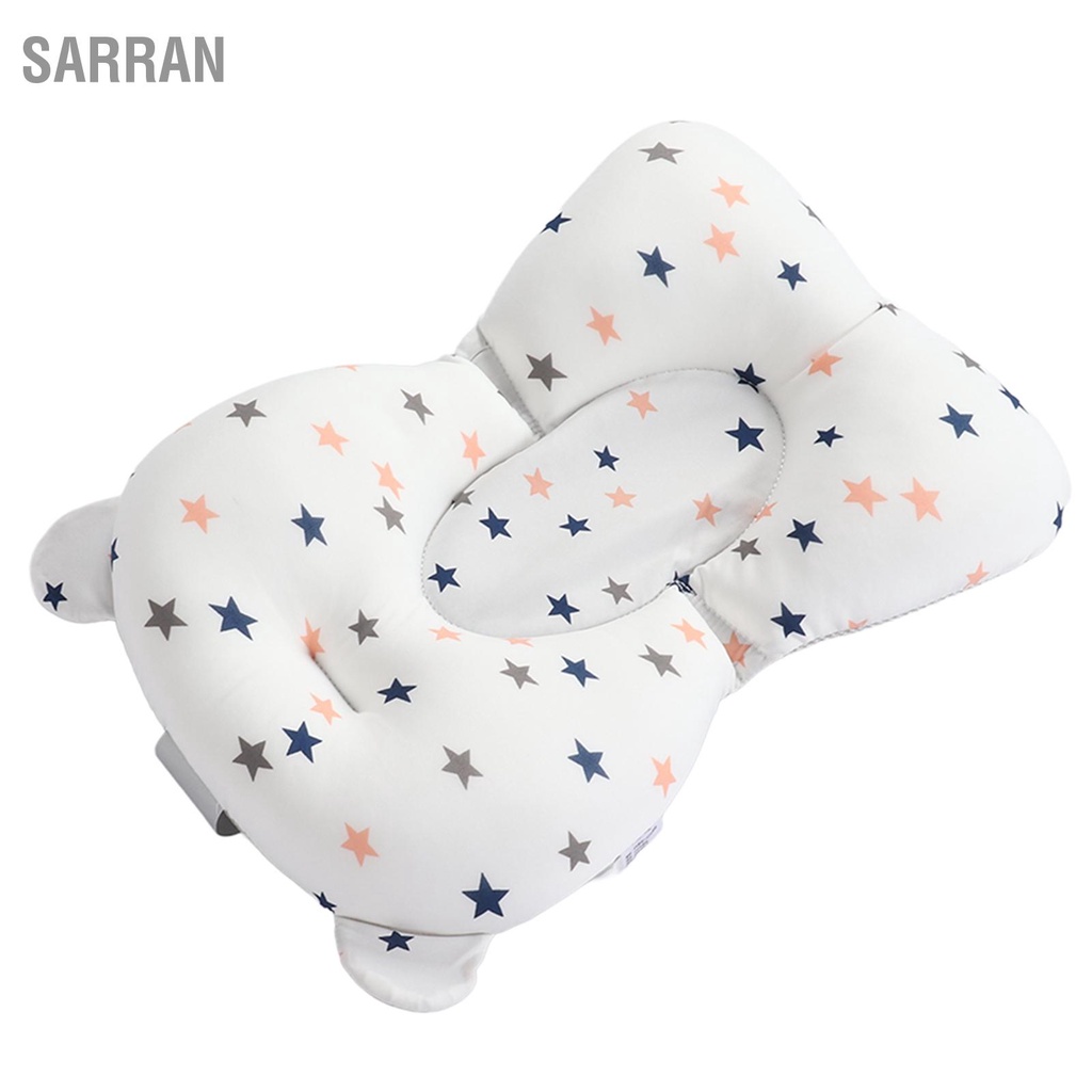 sarran-soft-baby-bath-support-cushion-pad-น่ารัก-breathable-ทารกแรกเกิดอ่างอาบน้ำลอยหมอน-mat