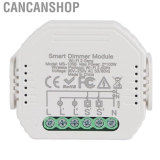 Cancanshop 2CH WiFi Smart Switch Module APP  Mount 90‑250V