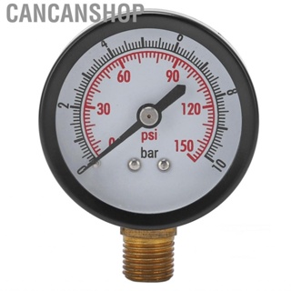 Cancanshop Pressure Gauge Vertical Meter  Measurement G1/4in Connection