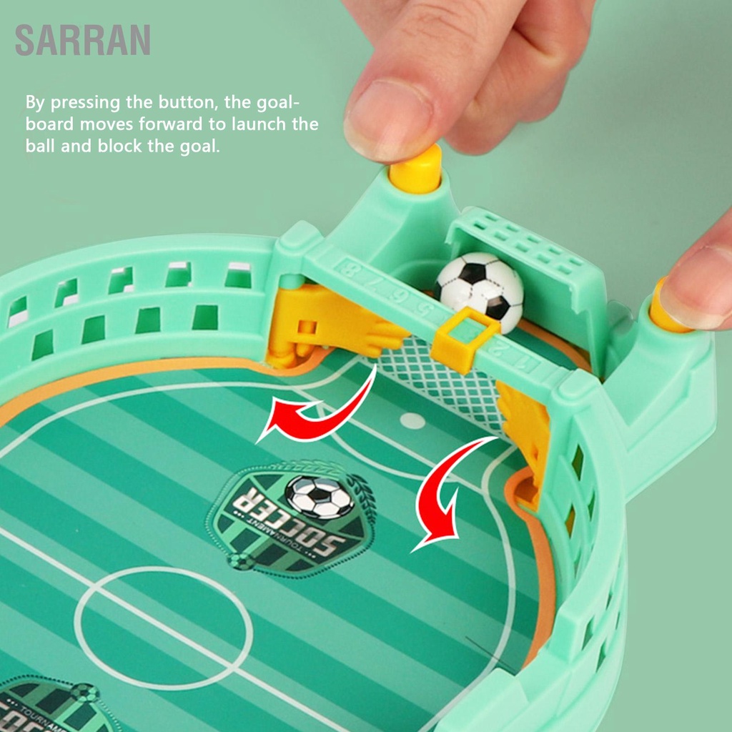 sarran-เกมฟุตบอลแบบโต้ตอบผู้เล่น-2-คนต่อสู้มินิเกมบนโต๊ะฟุตบอลพินบอลสำหรับชายหญิง