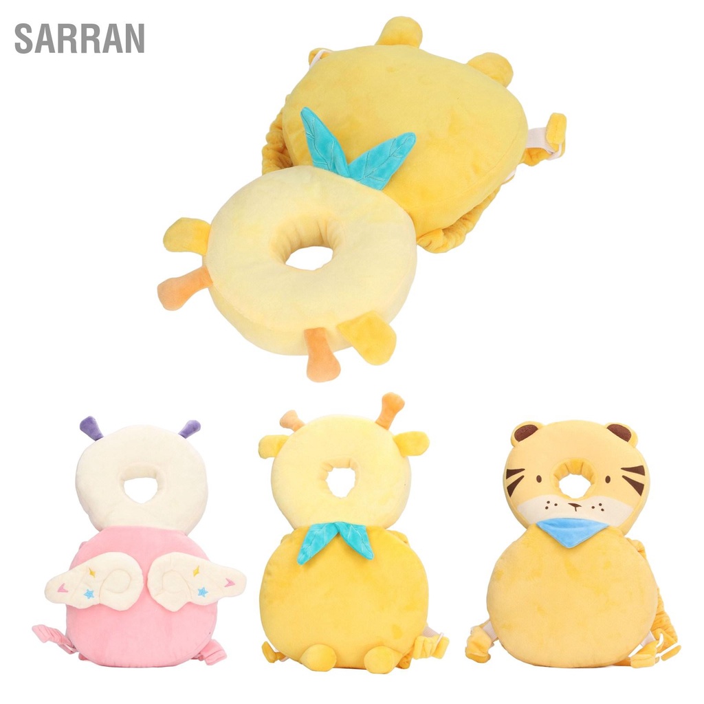 sarran-ปรับทารกการ์ตูนหัวป้องกัน-pad-soft-breathable-เด็กวัยหัดเดินน่ารัก-head-protector-กระเป๋าเป้สะพายหลัง