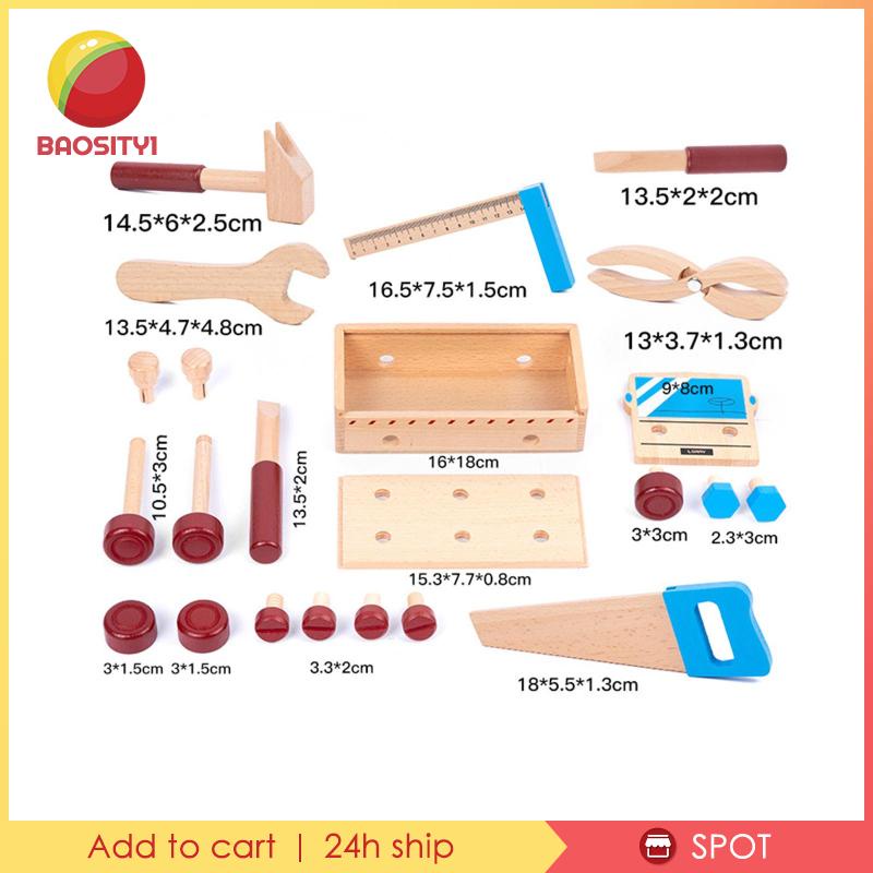 baosity1-ชุดเครื่องมือไม้-ตัวต่อโมเดล-ของเล่นเสริมการเรียนรู้-สําหรับเด็กก่อนวัยเรียน