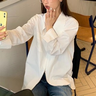 เสื้อแขนยาว ความยาวปานกลาง ทรงหลวม แฟชั่นฤดูใบไม้ผลิ และฤดูใบไม้ร่วง