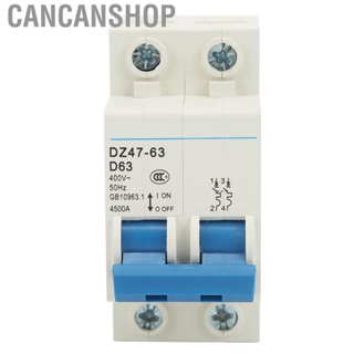 Cancanshop Residual Current Circuit Breakers 2P Miniature Home Breaker
