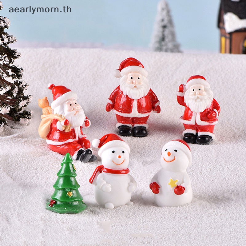 aa-ตุ๊กตาหิมะ-ซานตาคลอส-ขนาดเล็ก-สําหรับตกแต่งต้นคริสต์มาส-diy-th