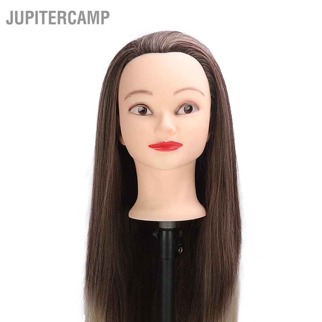 jupitercamp-การฝึกอบรมหัวผมยาวนุ่ม-hairdressing-จัดแต่งทรงผม-mannequin-head-หมวกสำหรับรีดผ้า-braiding