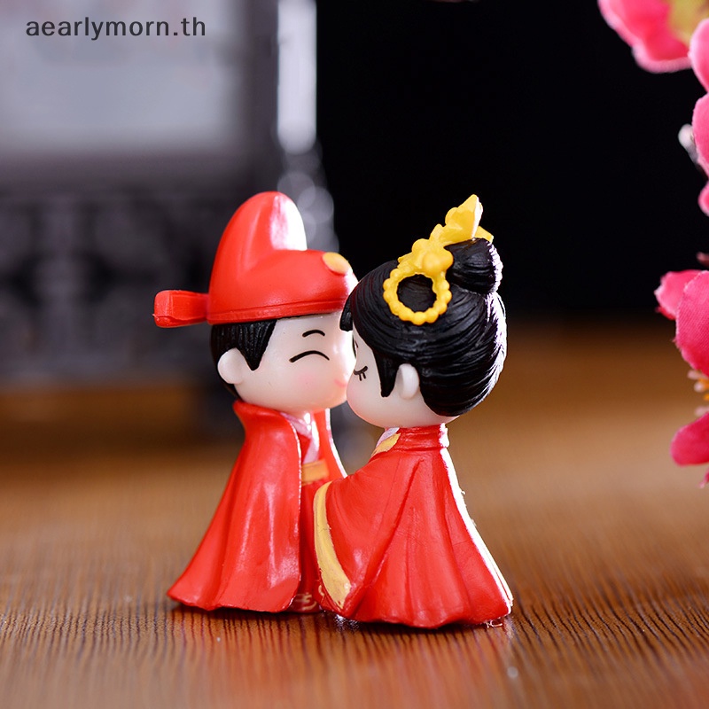 ตุ๊กตาคู่รัก-aa-ขนาดเล็ก-สําหรับตกแต่งสวนขวด-diy-th