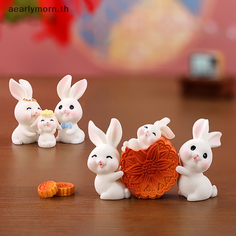 aa-ตุ๊กตากระต่ายปีใหม่จีน-ขนาดเล็ก-สําหรับตกแต่งบ้านตุ๊กตา