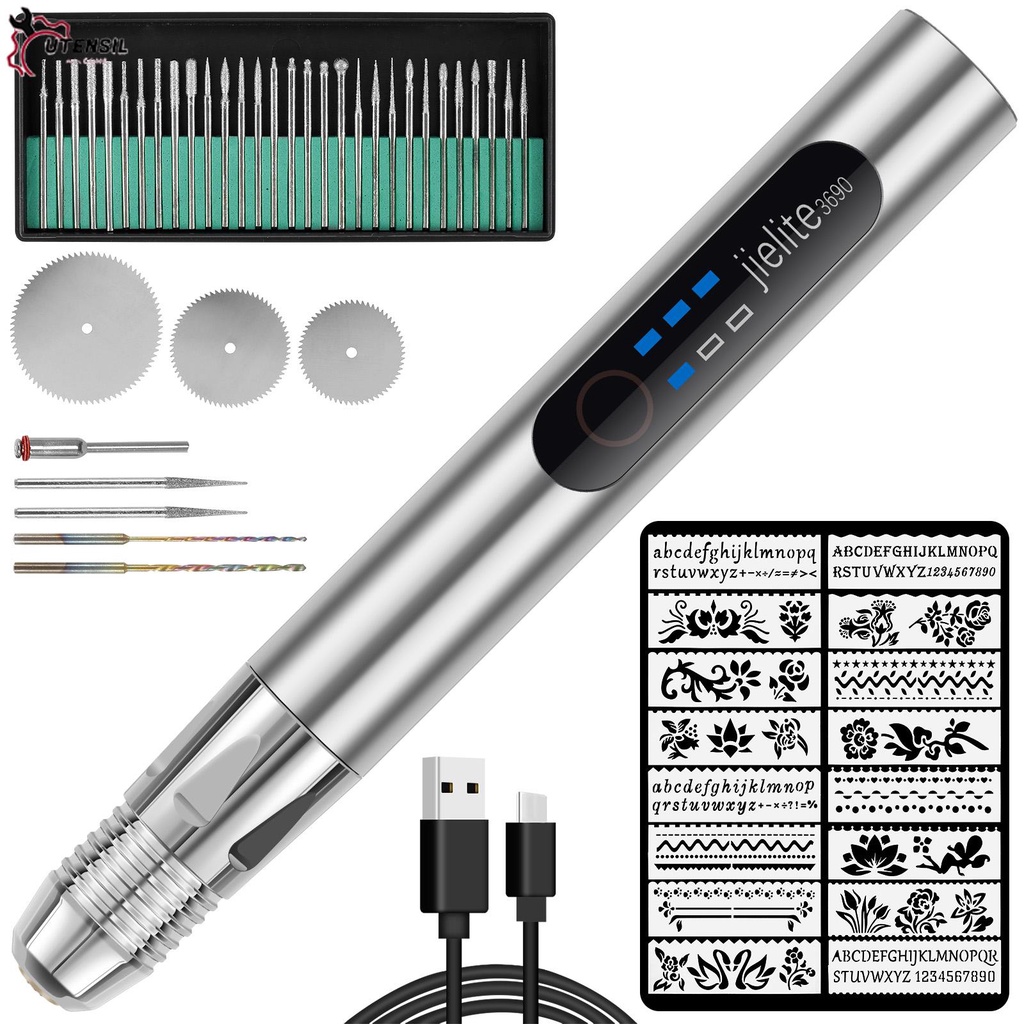 ปากกาแกะสลักไฟฟ้า-ไร้สาย-10w-3-7v-380mah-ขนาดเล็ก