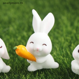 Aa กระต่ายอีสเตอร์ แครอท ขนาดเล็ก สําหรับตกแต่งสวน คัพเค้ก อีสเตอร์ 4 ชิ้น
