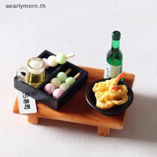 Aa อาหารซูชิ ญี่ปุ่น ขนาดเล็ก สเกล 1/6 อุปกรณ์เสริม สําหรับบ้านตุ๊กตา TH