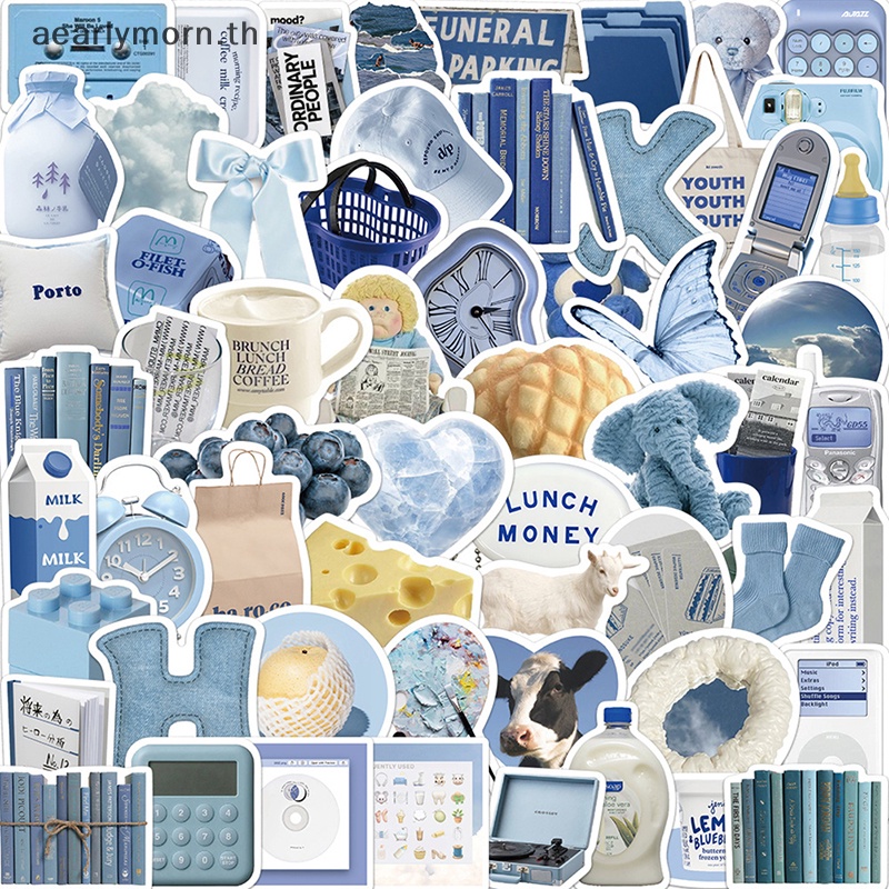 aa-สติกเกอร์สีฟ้า-60-ชิ้น-สําหรับโน้ตบุ๊ก-โทรศัพท์-ตู้เย็น-ของเล่นเด็ก-th