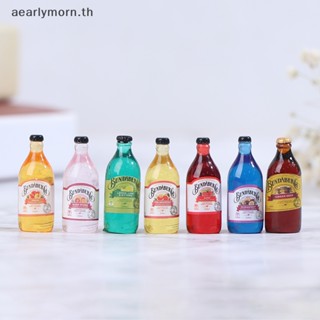 Aa โมเดลขวดเครื่องดื่มจิ๋ว 1:12 1:6 สําหรับตกแต่งบ้านตุ๊กตา 10 ชิ้น