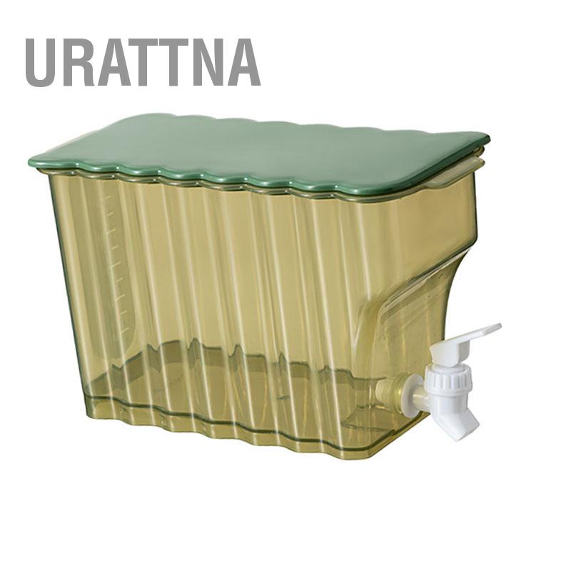 urattna-กาต้มน้ำเย็นพร้อมก๊อกน้ำ-pp-เก็บรักษาตู้เย็นที่ปิดสนิท-กาต้มน้ำเย็นสำหรับชาผลไม้-ชาดอกไม้