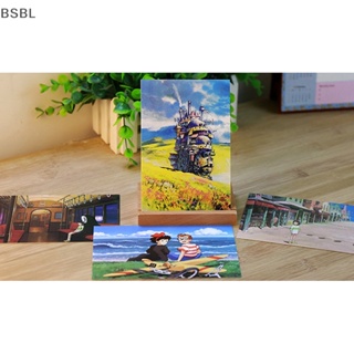 Bsbl โปสการ์ด ลายการ์ตูน สไตล์วินเทจ Hayao Miyazaki Greeg Card BL 30 แผ่น ต่อล็อต