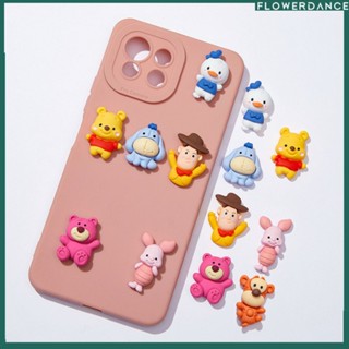 การ์ตูนเรซิ่นอุปกรณ์เสริม DIY เคสโทรศัพท์ Handmade เครื่องประดับอุปกรณ์ตกแต่งรถยนต์ถ้วยสติกเกอร์ดอกไม้