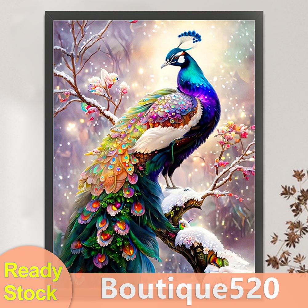 boutique520-th-ชุดปักครอสสติตช์-ผ้าฝ้าย-16ct-พิมพ์ลายนกยูง-ขนาด-50x65-ซม