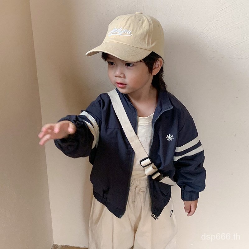 left-and-left-prince-childrens-clothing-2023-autumn-new-korean-style-simple-embroidered-coat-childrens-all-match-sports-zipper-shirt-htqm