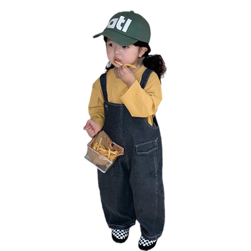left-and-left-prince-childrens-clothing-2023-autumn-new-korean-style-girls-denim-suspender-pants-childrens-all-match-loose-casual-pants-1eru