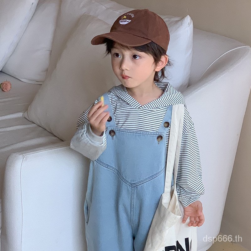 left-and-left-prince-childrens-clothing-2023-autumn-new-korean-style-striped-knitted-pullover-childrens-all-match-hooded-long-sleeved-sweater-sumf