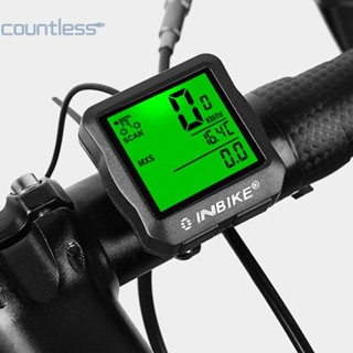 Inbike หน้าจอ LCD ดิจิทัล แบบใช้สาย สําหรับรถจักรยาน MTB [countless.th]