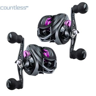 Baitcasting Reel 7.2:1 รอกล้อหมุน ความเร็วสูง 8 กก. อุปกรณ์เสริม สําหรับผู้เริ่มต้น ตกปลาน้ําเค็ม [countless.th]