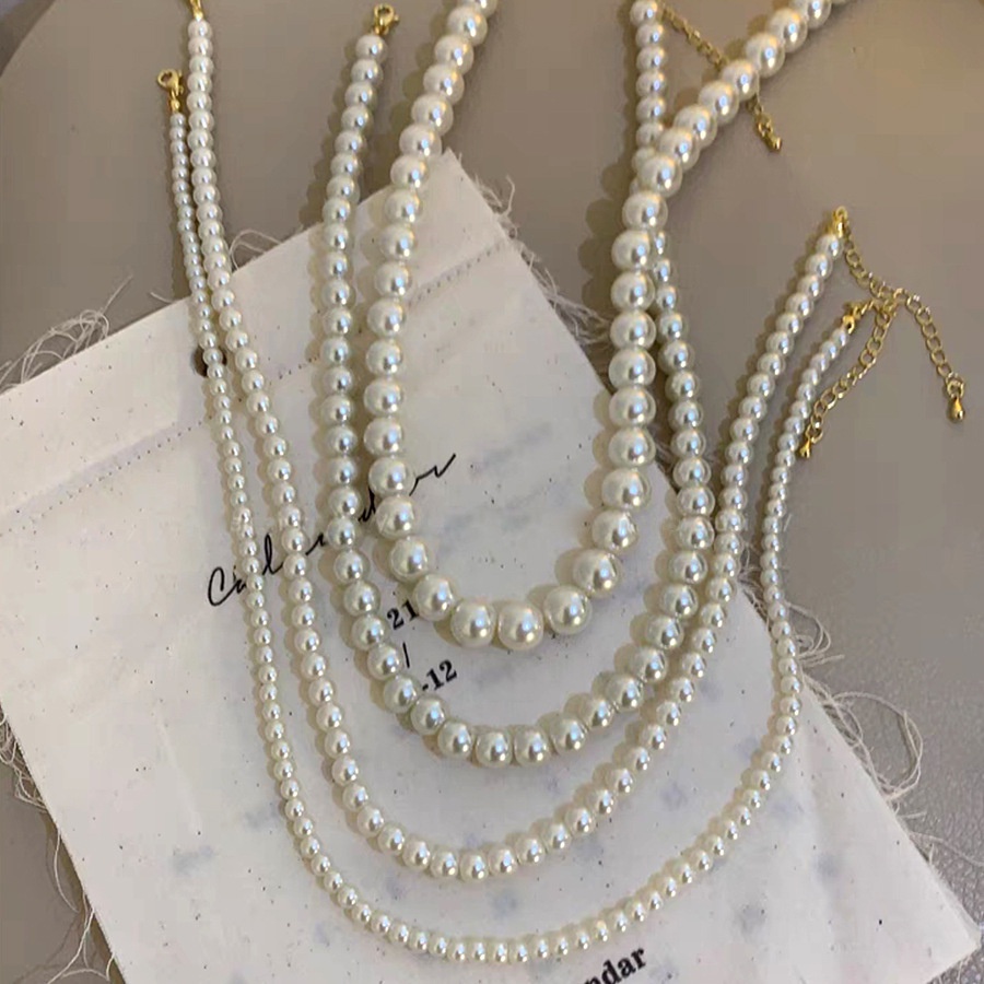 french-vintage-glass-pearl-necklace-female-style-luxury-niche-design-high-end-clavicle-chain-new-fashion-necklace