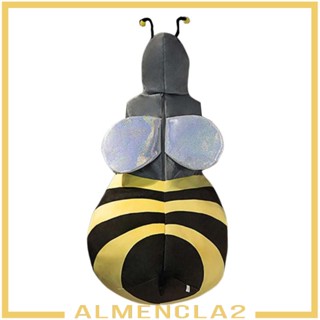 [Almencla2] เครื่องแต่งกายคอสเพลย์ รูปผึ้ง ฉลามน่ารัก สําหรับเด็ก ผู้ใหญ่ ปาร์ตี้ฮาโลวีน