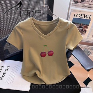 เสื้อยืดแขนสั้น คอวี ขนาดใหญ่พิเศษ ทรงไม่สม่ําเสมอ แฟชั่นฤดูร้อน สําหรับผู้ชาย และผู้หญิง 2023 123 กก.