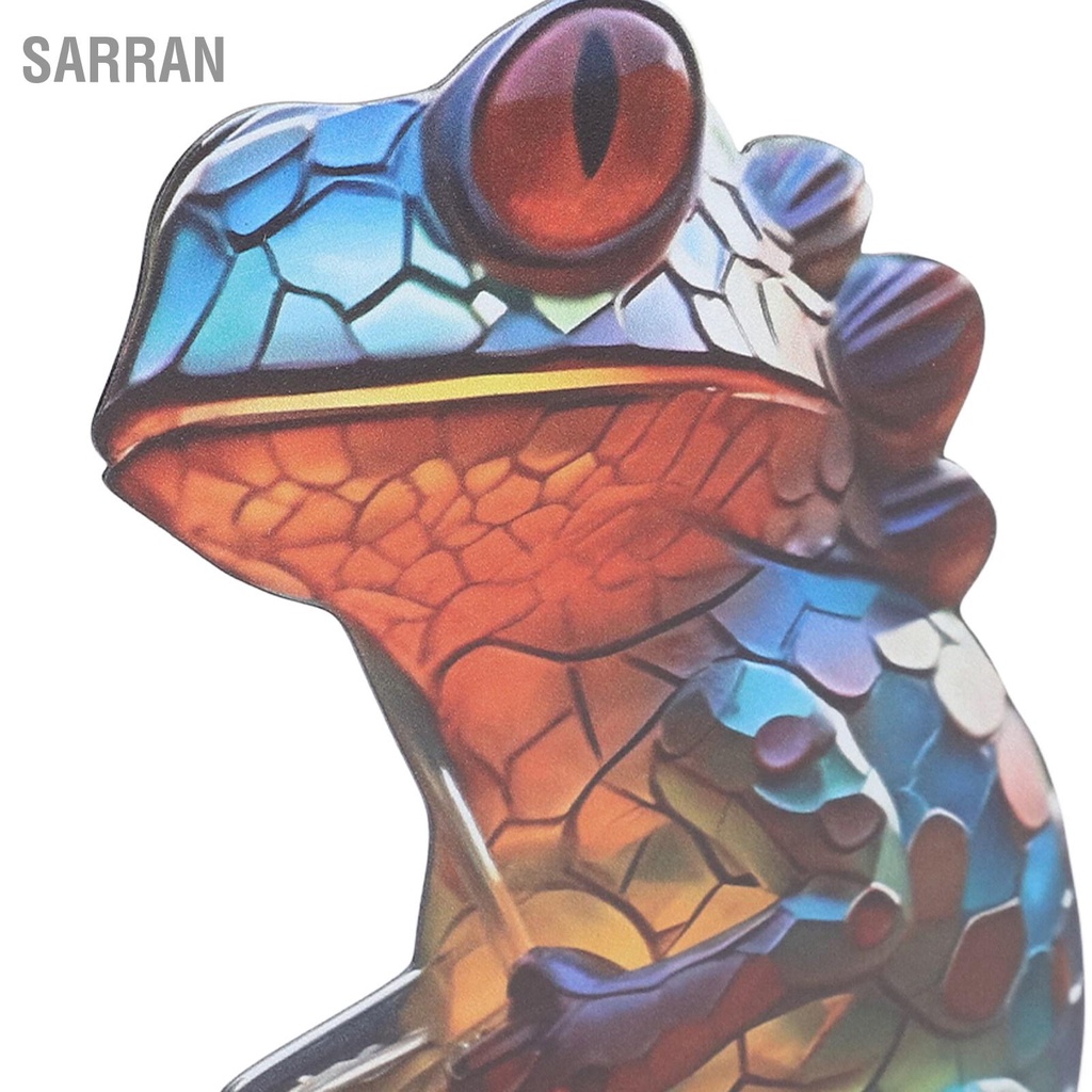 sarran-เครื่องประดับสัตว์สีจำลองรูปสัตว์ลดความเครียดสีโลหะตารางตกแต่งบ้าน