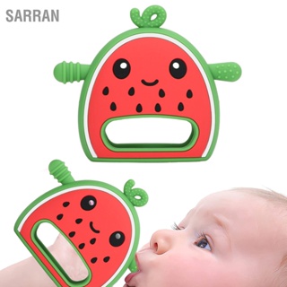 SARRAN Watermelon Fruit Teether Glove Soothing Cartoon Sensory Development Chewable
