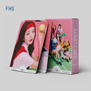 Fhs การ์ดรูปภาพ KPOP IVE LOMO DIVE ELEVEN Zhang Yuanying LIZ An Yuzhen Star Peripheral 55 ชิ้น ต่อชุด