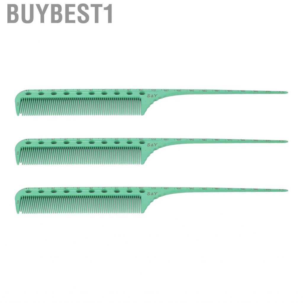 buybest1-hair-cutting-combs-abs-lightweight-multifunctional-tail-ergonomic-3pcs-environmentally-friendly-wide-application-for-barber-shop-women-home