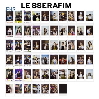 Fhs โปสการ์ดโพลารอยด์ ลาย Le SSERAFIM 6 ชิ้น ต่อชุด