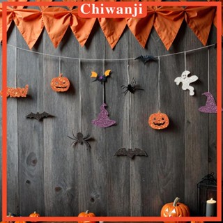 [Chiwanji] แบนเนอร์ ลายฟักทอง สําหรับแขวนตกแต่งปาร์ตี้ฮาโลวีน
