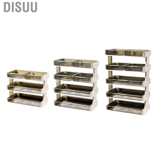 Disuu Kitchen Countertop Organizer  Heat Resistant Detachable Multifunctional  Rack  White for Bathroom