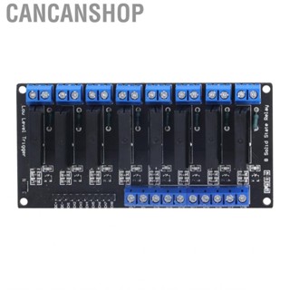 Cancanshop HY-M281 8 Channel Solid State Relay Module Low Level  Trigger Switch  Electrical Relays with Recovery Fuse