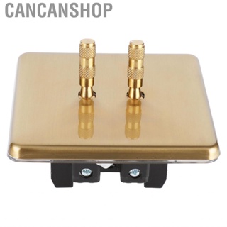 Cancanshop Switch Double Control Light Toggle for Indoor Scenes