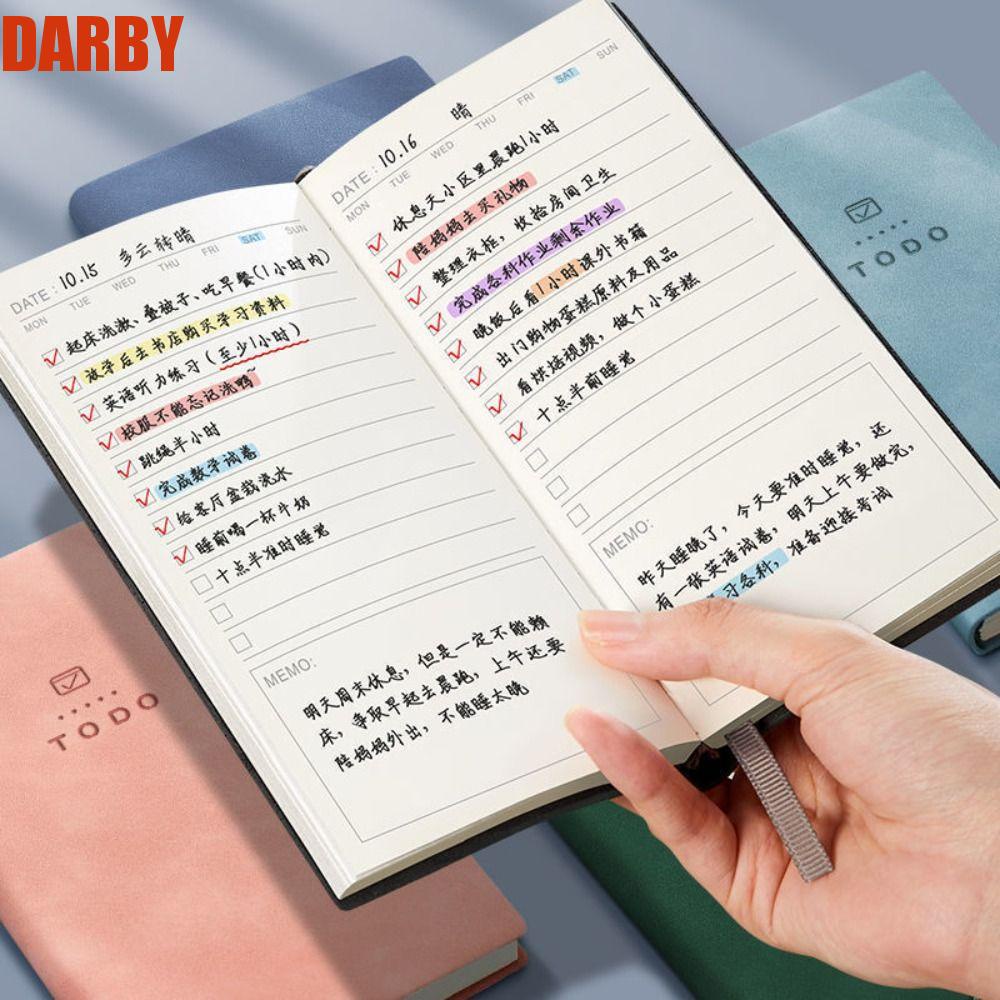 darby-สมุดโน้ต-a6-จัดระเบียบตารางเวลา-สไตล์เกาหลี-สําหรับเขียนแพลนเนอร์-ทําลิสต์-ตรวจสอบเอง-จัดระเบียบ-ตารางเวลา-จัดระเบียบ-รายวัน