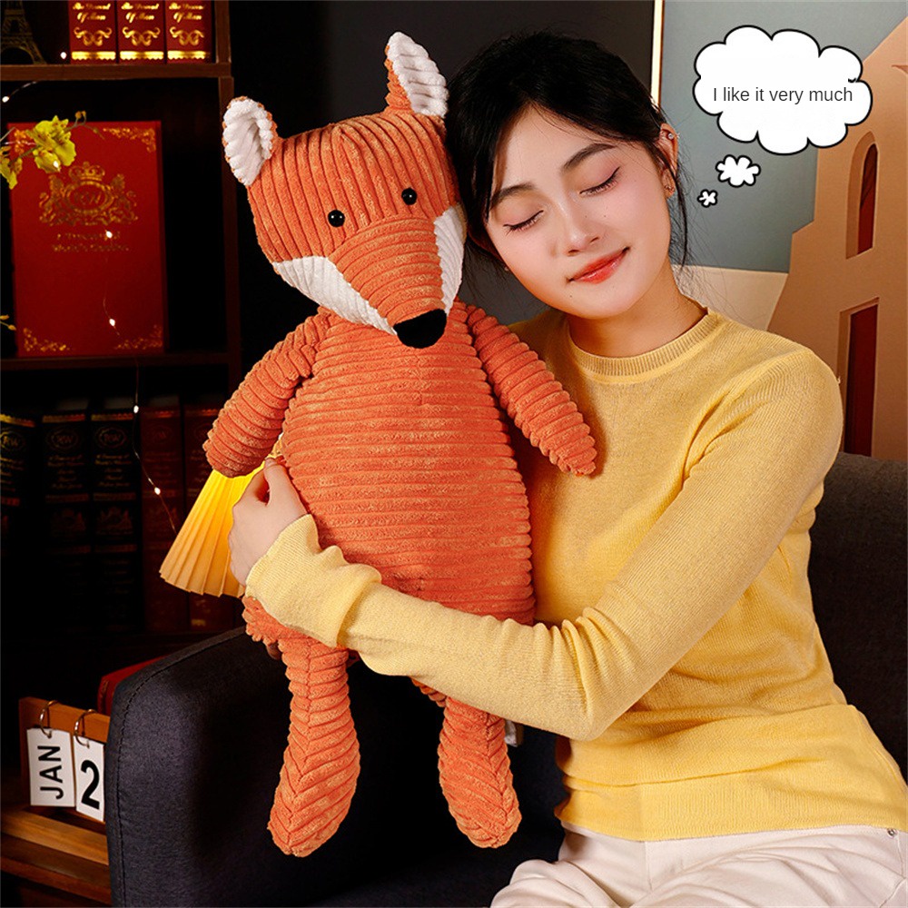 จัดส่ง-ละครรักที่ซ่อนอยู่-fox-plushie-ยัดไส้ตุ๊กตา-zhao-lusi-sangzhi-น่ากอด