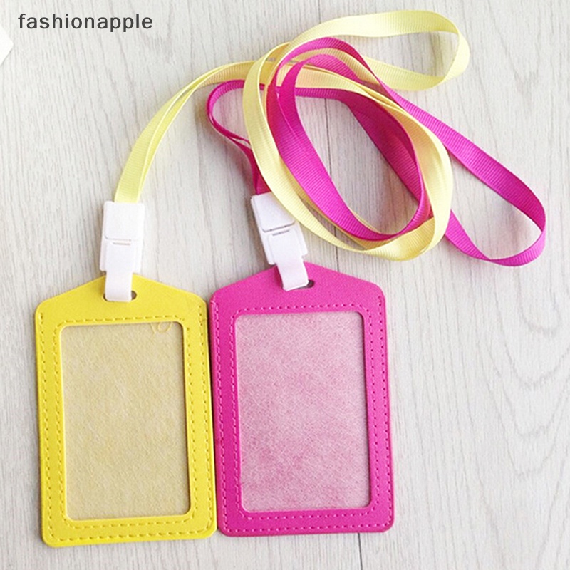 fashionapple-ซองใส่บัตรหนัง-pu-พร้อมสายคล้องคอ-1-ชิ้น