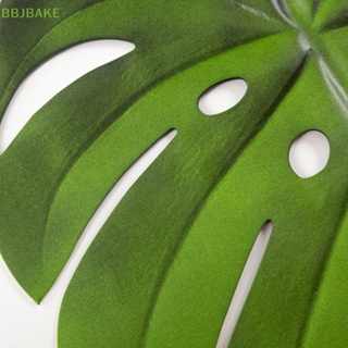 [FSBA] แผ่นรองแก้ว EVA รูปเต่า ใบไม้ สีเขียวเขตร้อน สําหรับตกแต่งปาร์ตี้ KCB